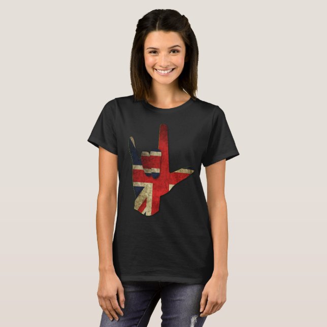 T-shirt Le Union Jack (drapeau britannique) (Devant entier)