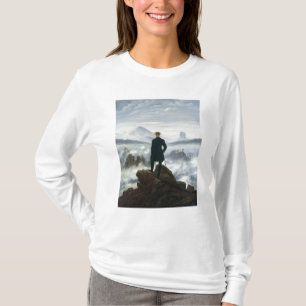 T-shirt Le vagabond au-dessus de la mer du brouillard,