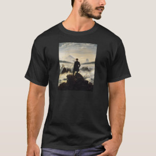 T-shirt Le vagabond au-dessus de la mer du brouillard