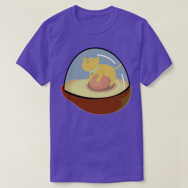 T-shirt Le vaisseau spatial Avocado (Design devant)