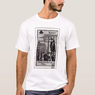 T-shirt Le valet des clubs