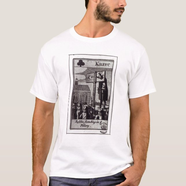T-shirt Le valet des clubs (Devant)