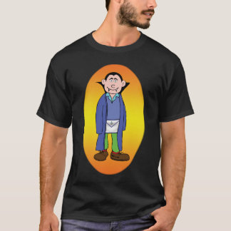 T-shirt Le vampire avec le tablier