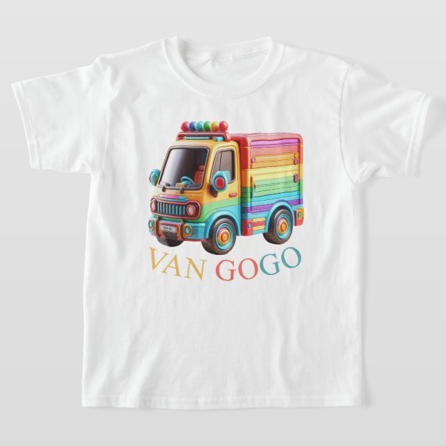 T-shirt Le VAN s'appelle GOGO, (Poser)