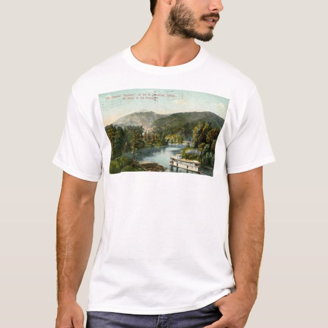 T-shirt Le vapeur Spokane (Devant)