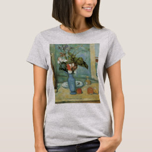 T-shirt Le Vase bleu (Fleurs et Fruits) de Paul Cézanne