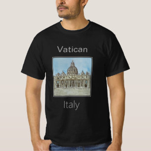 T-shirt Le Vatican dans la Cité du Vatican Italie