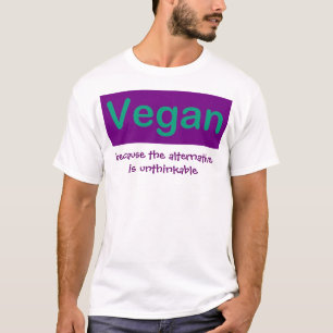 T-shirt Le végétalien 2 a dégrossi chemise.