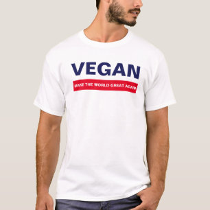 T-SHIRT LE VÉGÉTALIEN RENDENT LE MONDE GRAND ENCORE