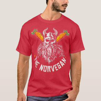 T-shirt Le Végétar Norvegan, Végétan Viking Carrot Norseme