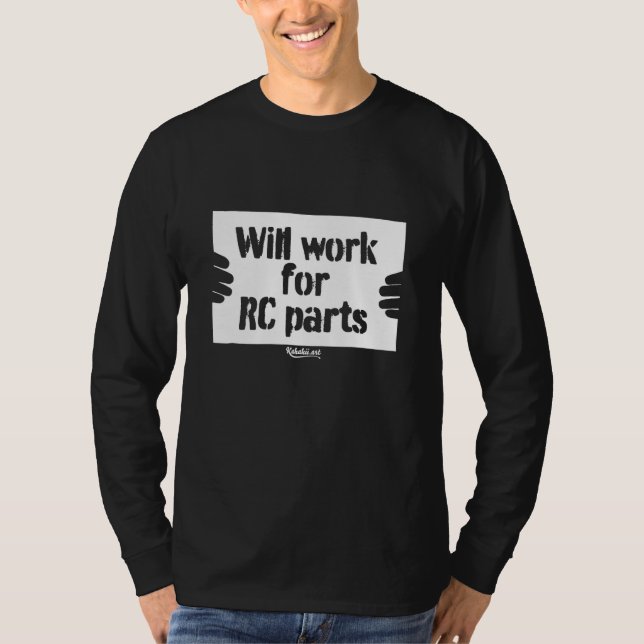 T-shirt Le Véhicule Rc De Conception Complète Fonctionnera (Devant)