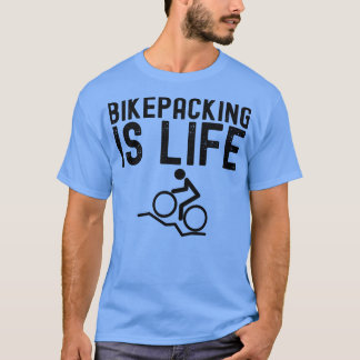 T-shirt Le vélo c'est l'ascenseur Vélo Camping Cadeau