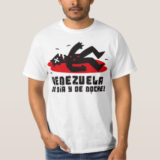 T-SHIRT LE VENEZUELA DE DIA Y DE NOCHE