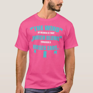 T-shirt Le Vent Du Ciel Chevaux Cheval Équitation