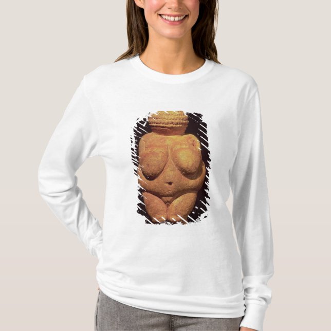 T-shirt Le Vénus de Willendorf, symbole de fertilité (Devant)