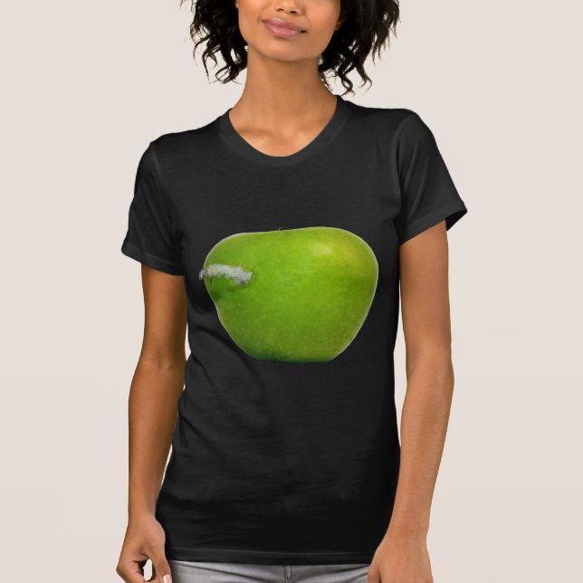 T-shirt Le ver dans la pomme (Devant)