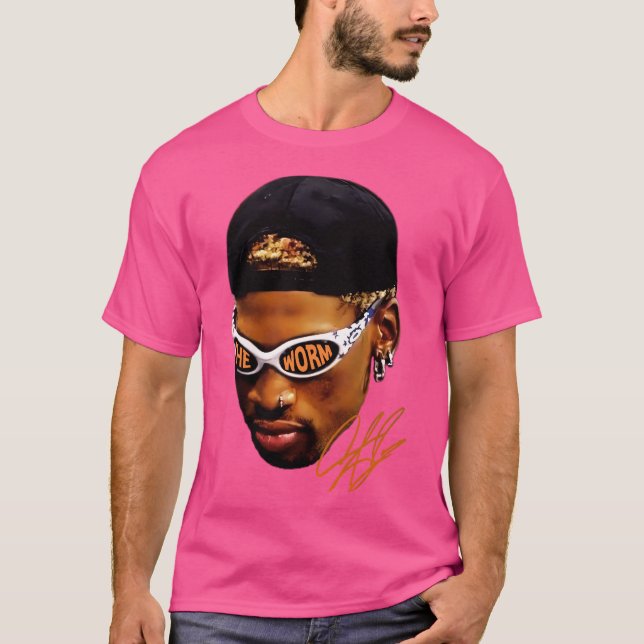 T-shirt Le ver Dennis Rodman Graphic Tee (Devant)