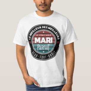 T-shirt Le véritable mari parfait