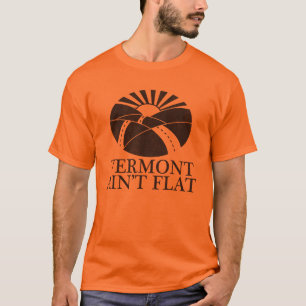 T-shirt Le Vermont n'est pas plat