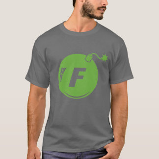 T-shirt Le vert Apple de bombe de F