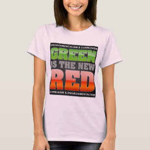 T-shirt Le vert est le nouveau rouge
