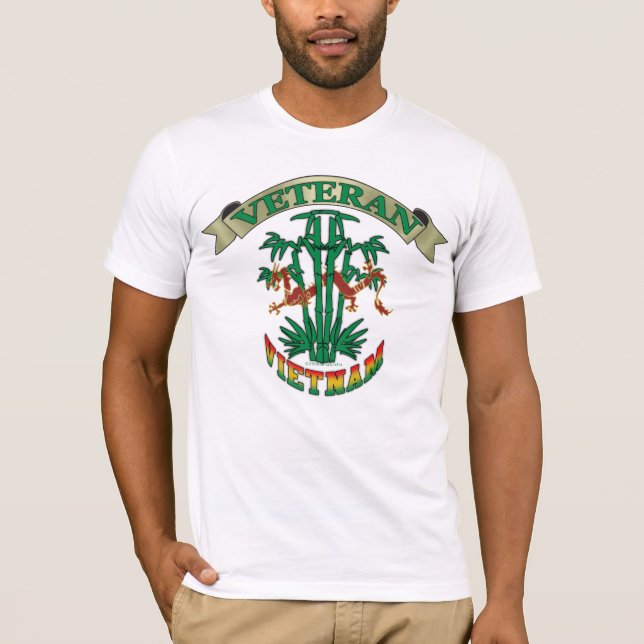 T-shirt Le Vétéran-Vietnam (Devant)
