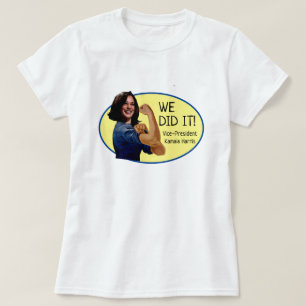 T-shirt Le vice-président Kamala Harris en tant que Rosie