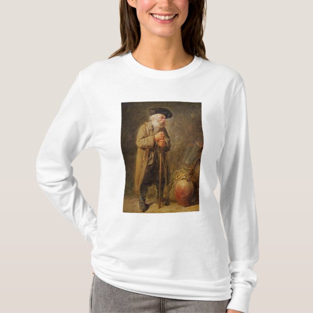 T-shirt Le vieux mendiant (Devant)
