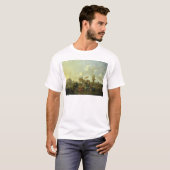 T-shirt Le vieux port de Gênes (Devant entier)