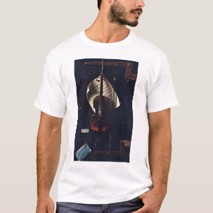 T-shirt Le vieux violon par Harnett William Michael