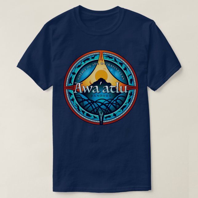 T-shirt Le village d'Awaatlu (Design devant)