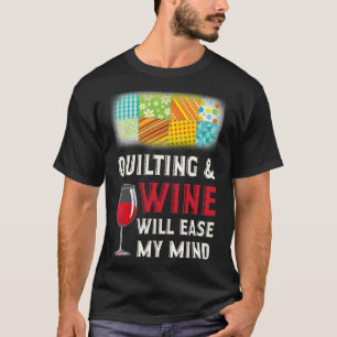 T-shirt Le Vin Cailleté Et Cépages M'Aidera À L'Esprit