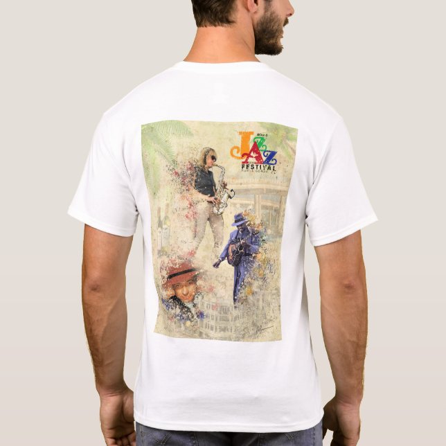 T-shirt Le vin de Punta Gorda 2016 et conception d'affiche (Dos)