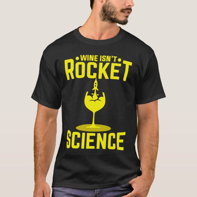 T-shirt Le vin n'est pas sorcier (Devant)