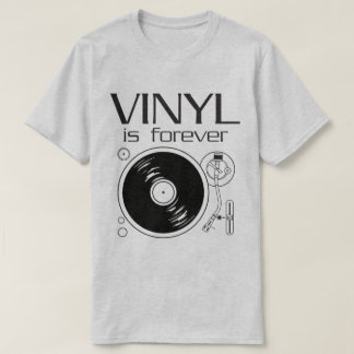 T-shirt Le vinyle est Forever