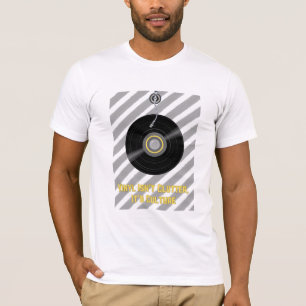 T-shirt Le vinyle n’est pas une pâte, c’est de la culture