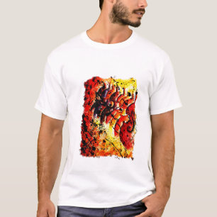 T-shirt le violon rouge