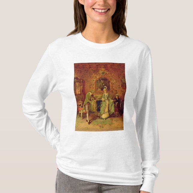 T-shirt Le violoneur (Devant)