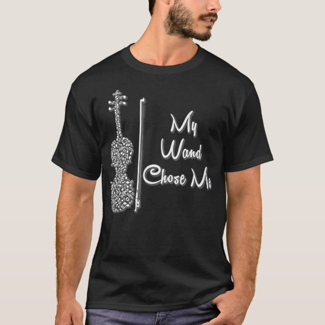 T-shirt Le violoniste de My Wand Me Cute Violin (Devant)