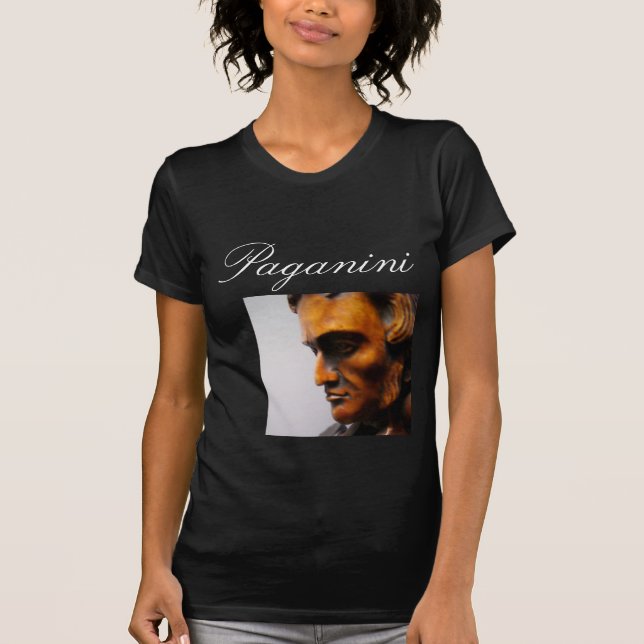T-shirt Le violoniste légendaire Paganini (Devant)