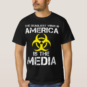 T-shirt Le virus le plus meurtrier en Amérique est celui 