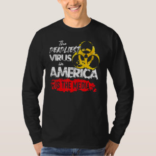 T-shirt Le Virus Le Plus Mortel En Amérique Est L'Anti Med