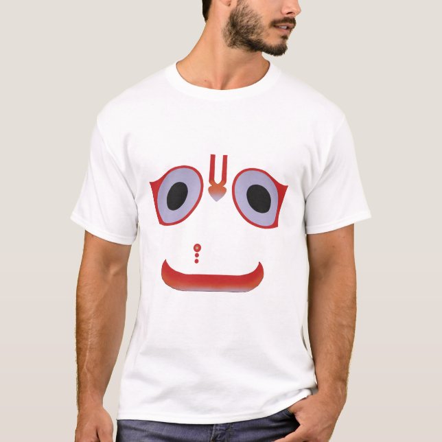 T-shirt Le visage de Jagannath (Devant)