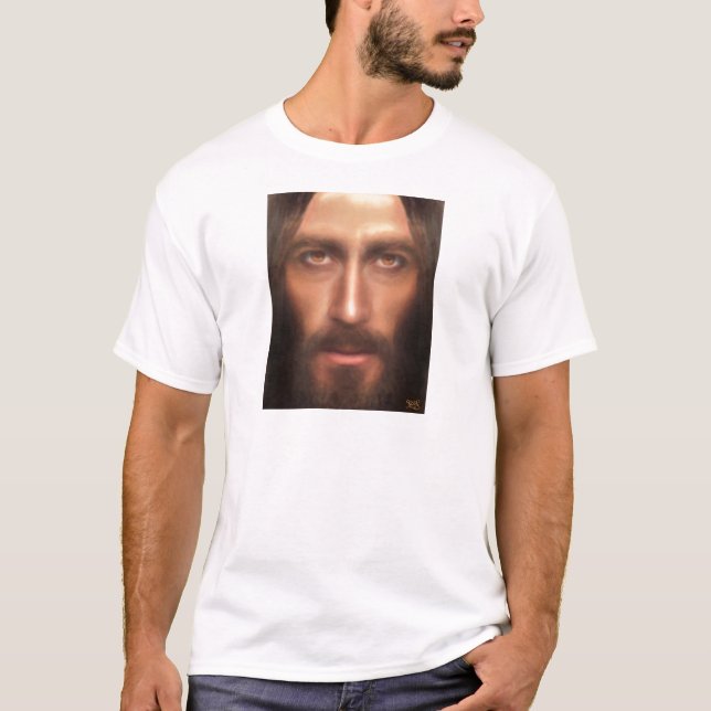 T-shirt Le visage de Jésus (Devant)
