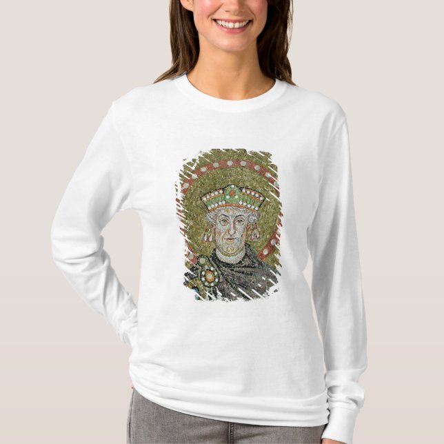 T-shirt Le visage de Justinian (Devant)