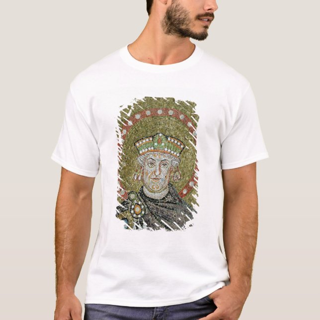 T-shirt Le visage de Justinian (Devant)