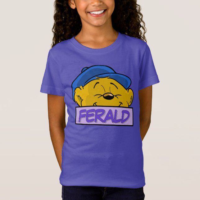 T-Shirt Le visage et le nom de Ferald (Devant)