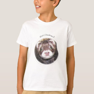 T-shirt Le Visage Ferret A Du Poulet ?