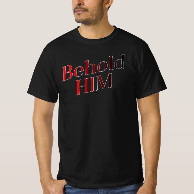 T-shirt Le voici (Devant)