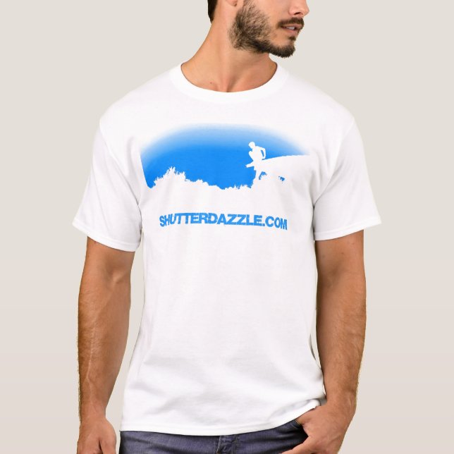T-shirt Le volet brillent (Devant)